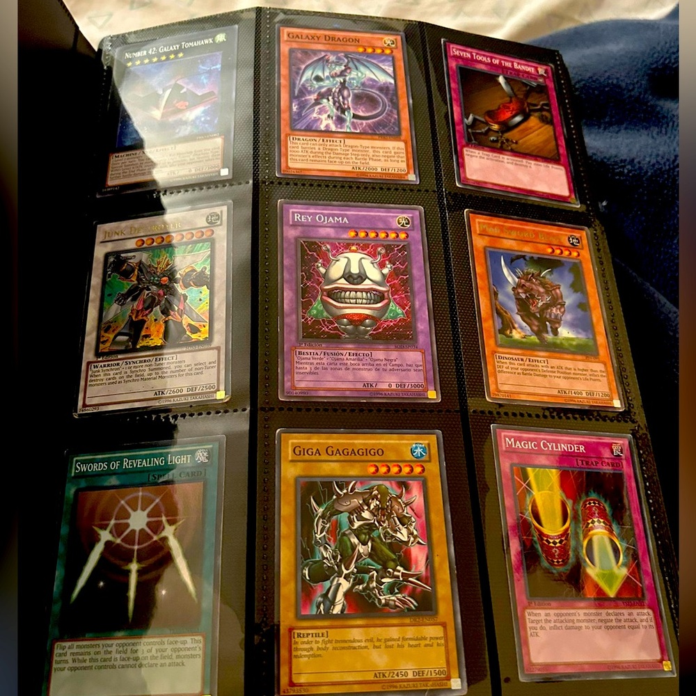 YU-GI-OH! CARDS COLLECTION BINDER.